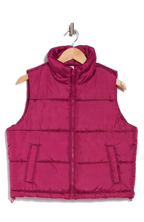 Z BY ZELLA Z BY ZELLA CROP PUFFER VEST