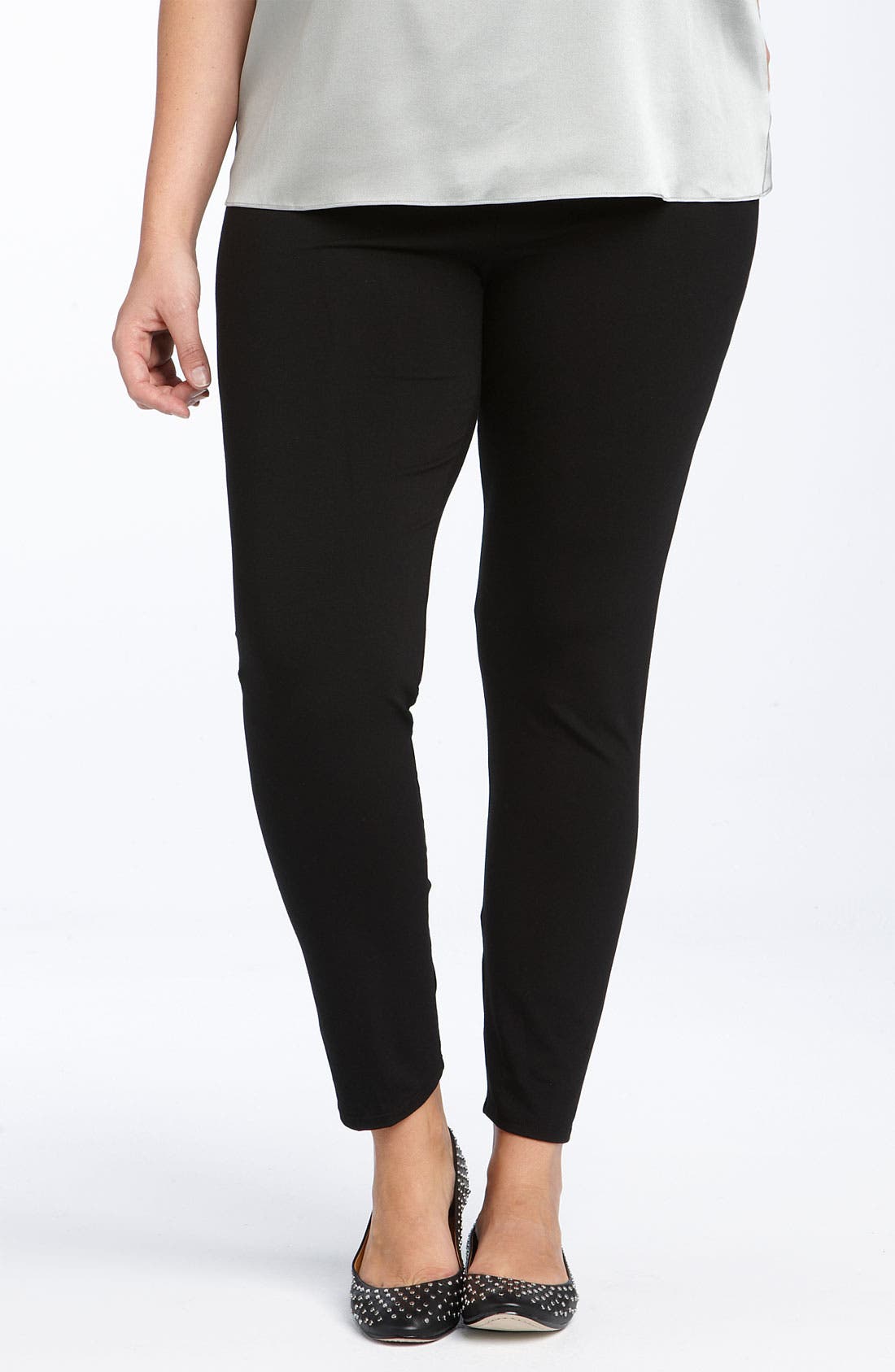 Plus Size Eileen Fisher Ankle Leggings