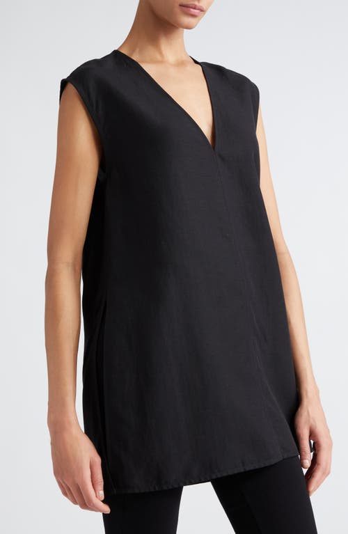 TOTÊME TOTEME FLUID SLEEVELESS V-NECK TOP