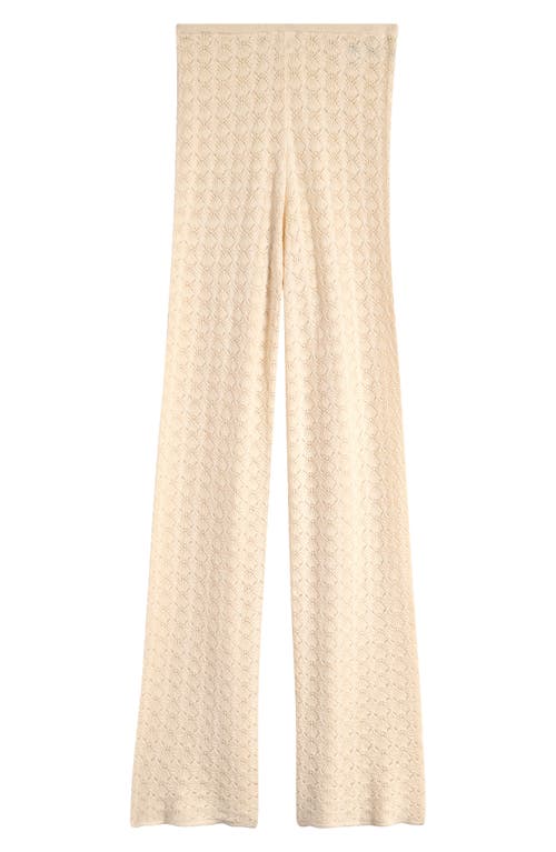 Shop Florence By Mills Le Pointelle Pants In Whitecap Grey