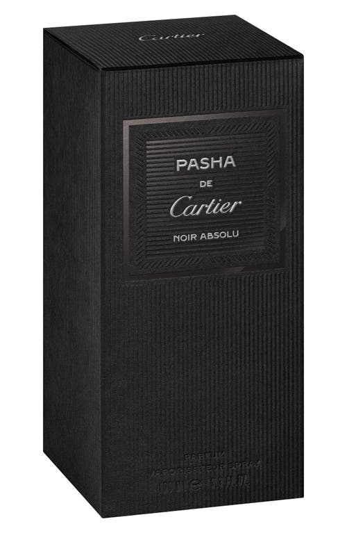 Cartier Men's Pasha Noir Absolu Limited-edition Spray, 3.3 Oz. In No Color