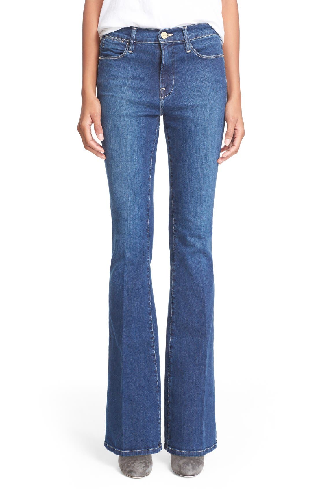 Frame Denim 'Le High Flare' High Rise Flare Leg Jeans Nordstrom
