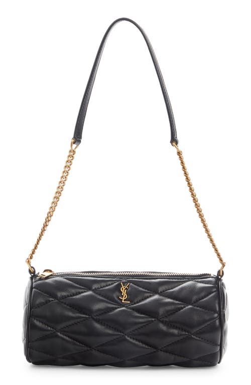 Saint Laurent Sade Quilted Leather Tube Bag in Nero at Nordstrom