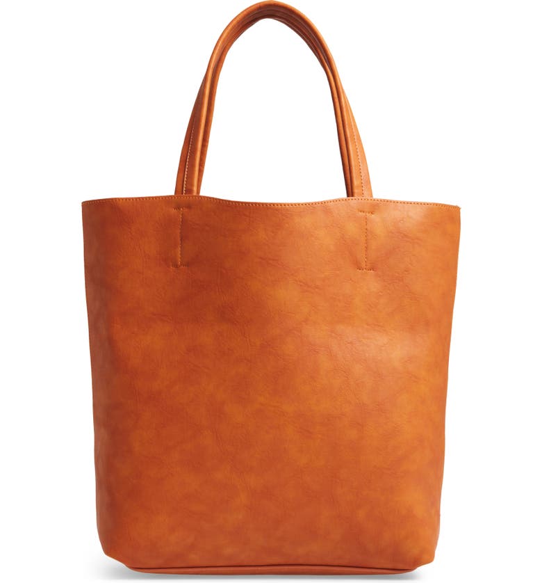 Sole Society Oversize Melyssa Faux Leather Tote | Nordstrom