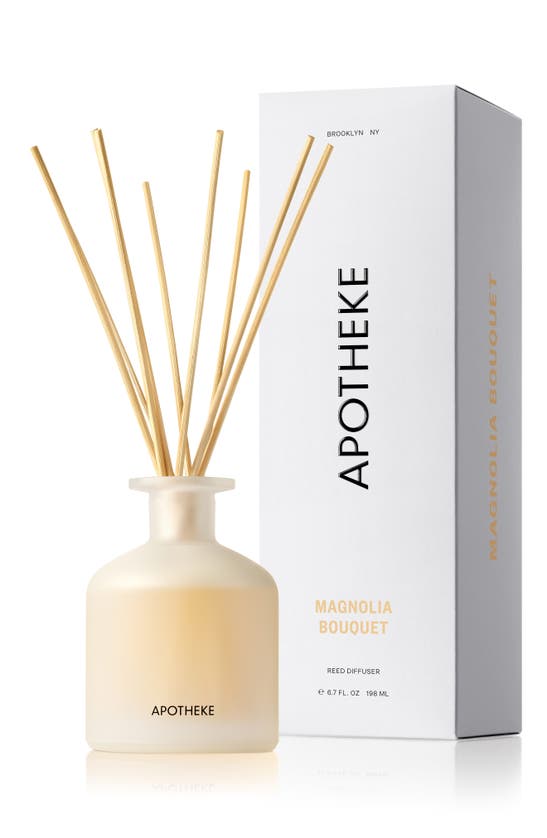 Apotheke Magnolia Bouquet Reed Diffuser In Neutral