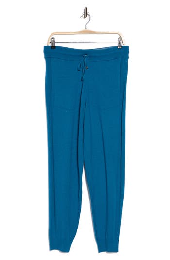 Trina Turk Carnegie Joggers In Deep Abyss