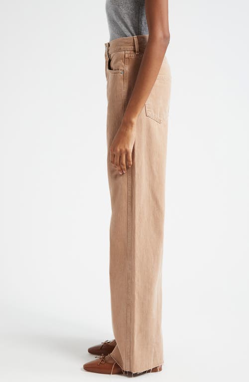 Veronica Beard Taylor Wide-leg Jean In Tan Sierra
