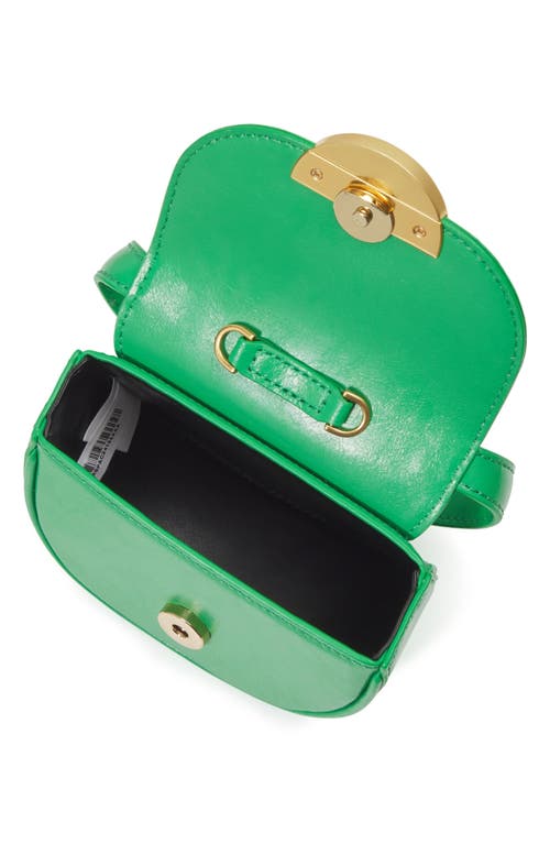 Shop Oryany Petite Lottie Leather Top Handle Bag In Kelly Green