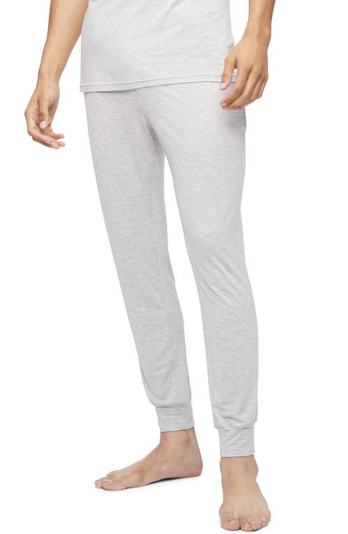 Modal Blend Jogger Pajama Pants in Grey Heather