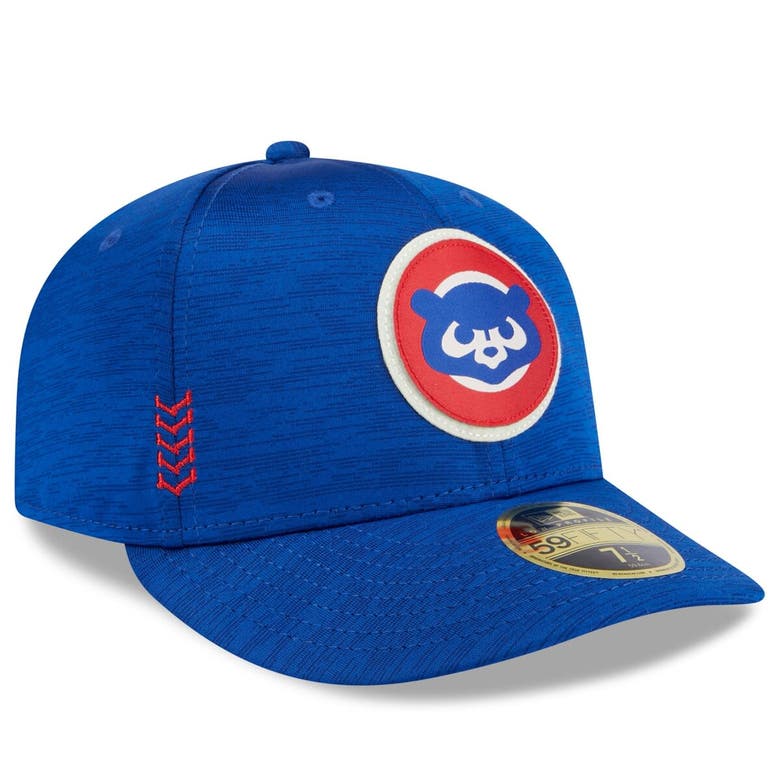 Shop New Era Royal Chicago Cubs 2024 Clubhouse Low Profile 59fifty Fitted Hat