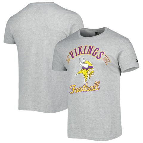 Starter Men's Heathered Black Minnesota Vikings Halftime Long