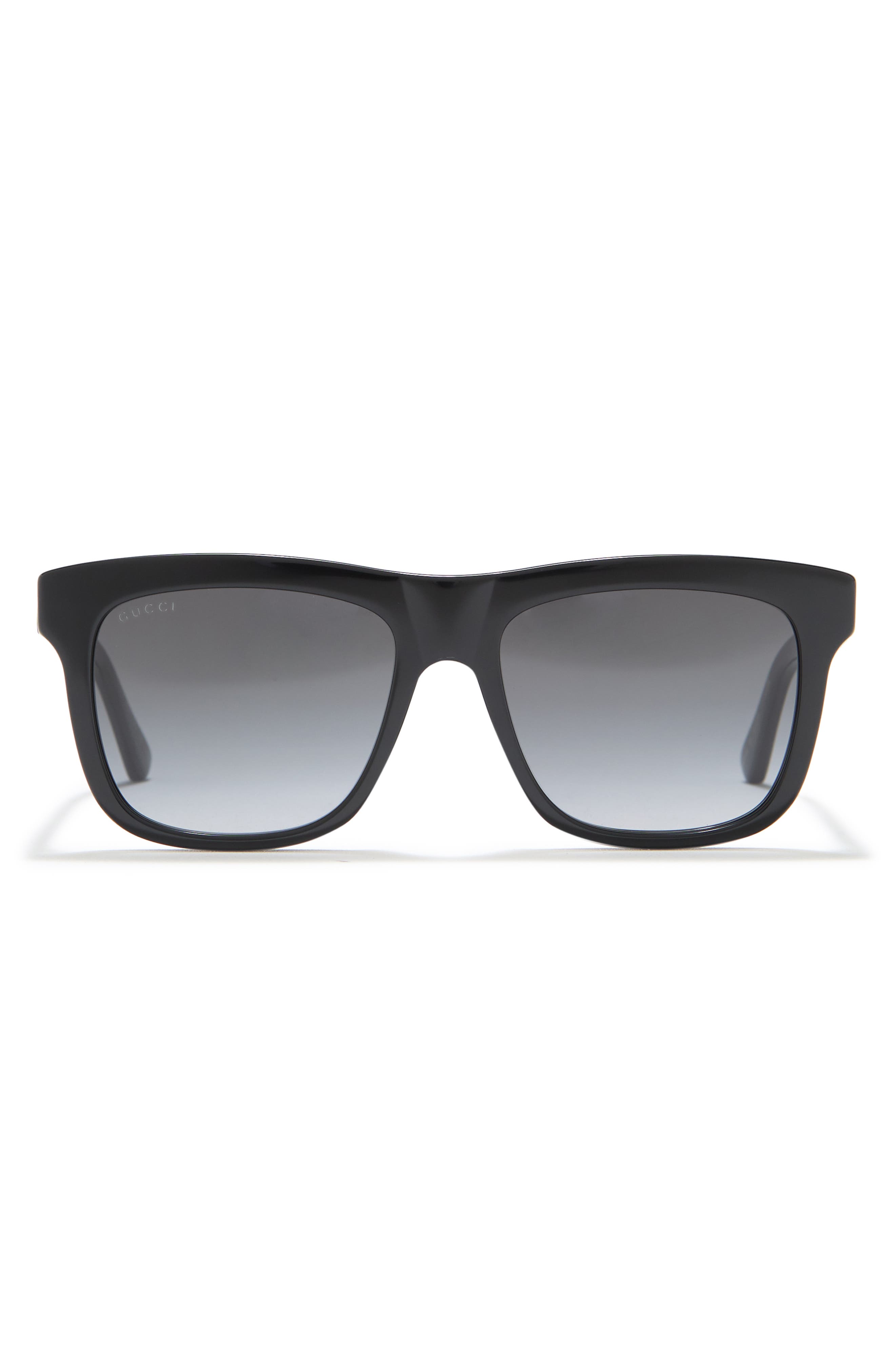 gucci shiny black sunglasses