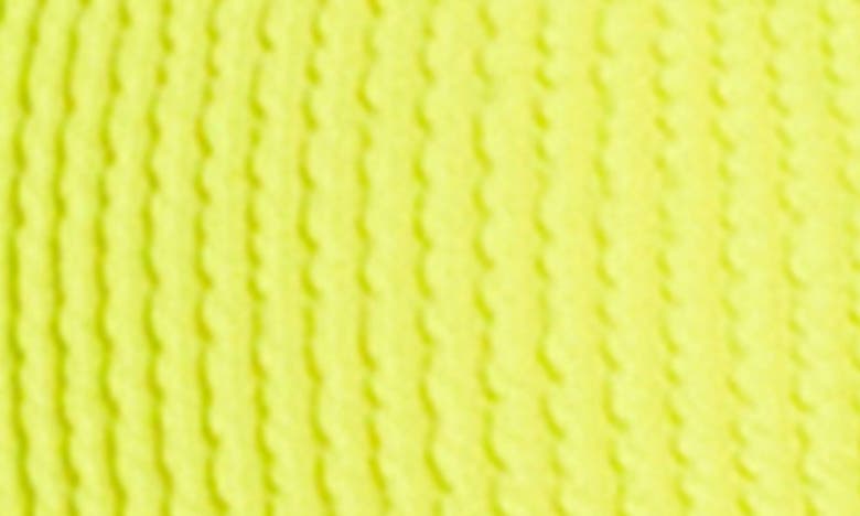 Shop Bleu By Rod Beattie Rod Beattie Cross Back D-cup Bikini Top In Chartreuse