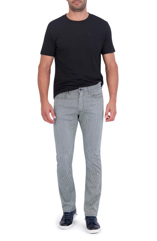 Robert Graham Men's Grassini Striped Slim Fit Denim Pants In Indigo