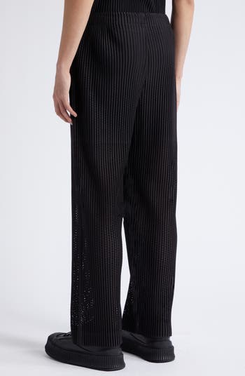 Homme Plissé Issey Miyake Outer Pleated Mesh Pants | Nordstrom