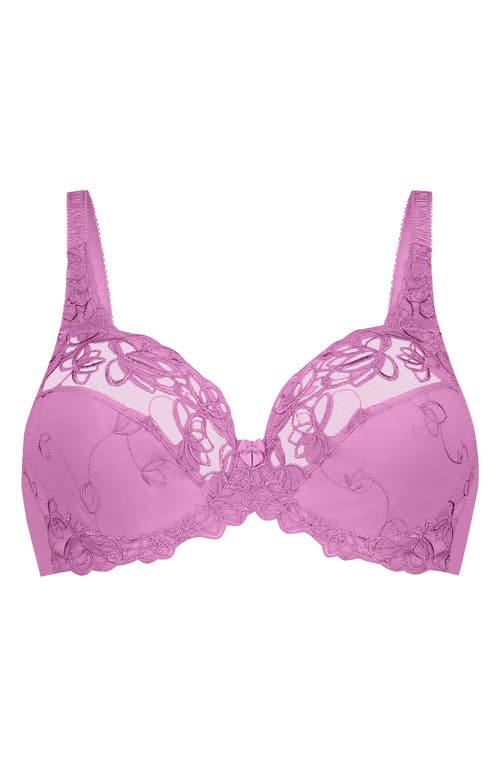 Shop Hunkemoller Hunkemöller Diva Nonpadded Underwire Bra In Opera Mauve