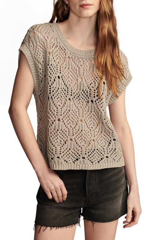 Lucky Brand Open Stitch Sweater at Nordstrom,