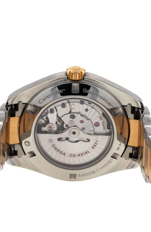 Shop Watchfinder & Co. Omega  Aqua Terra 150m Gents Bracelet Watch, 43mm In Grey/gold/silver