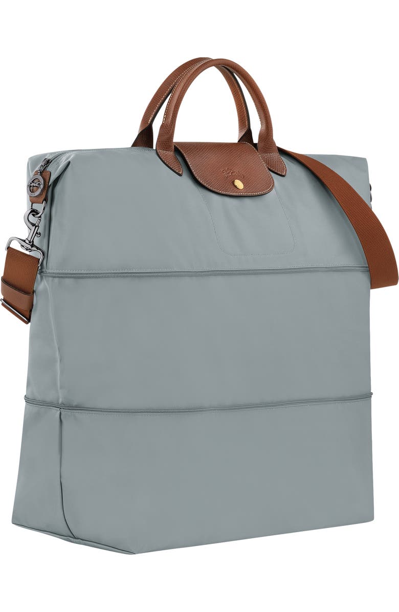 Longchamp 21-Inch Expandable Travel Bag, Alternate, color, Steel