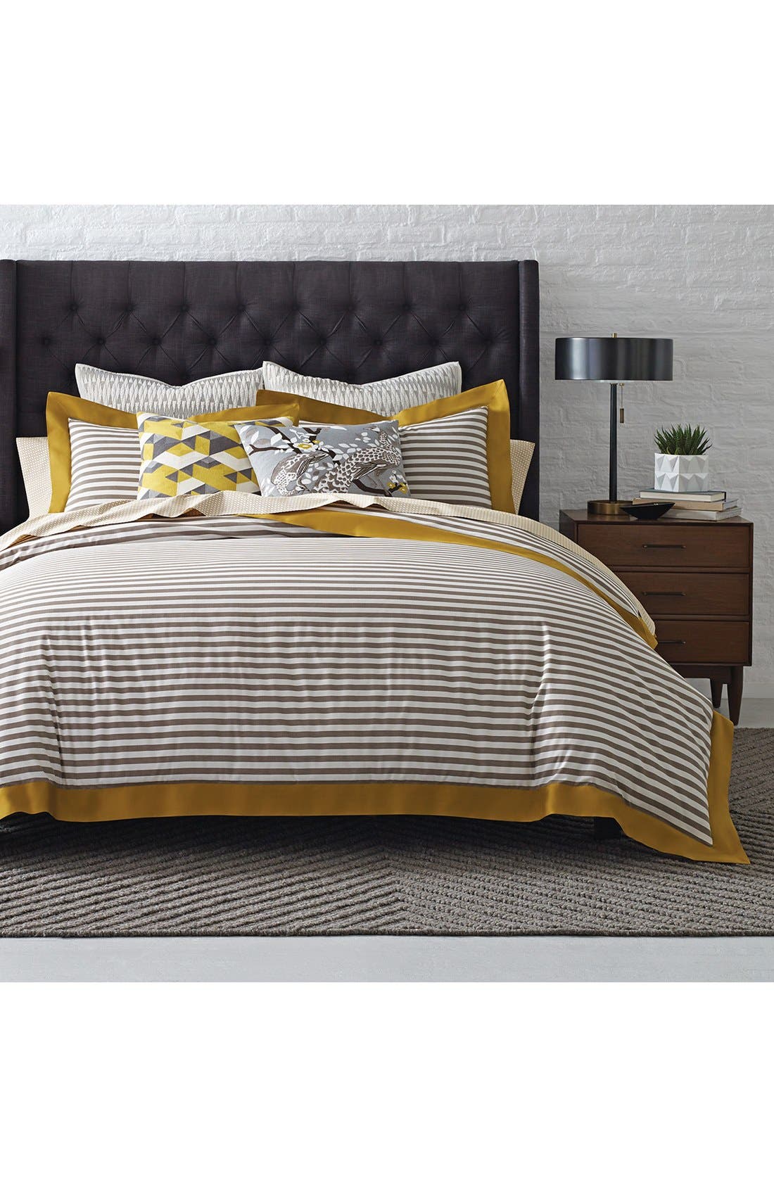 DwellStudio 'Draper Stripe' Duvet Cover Nordstrom