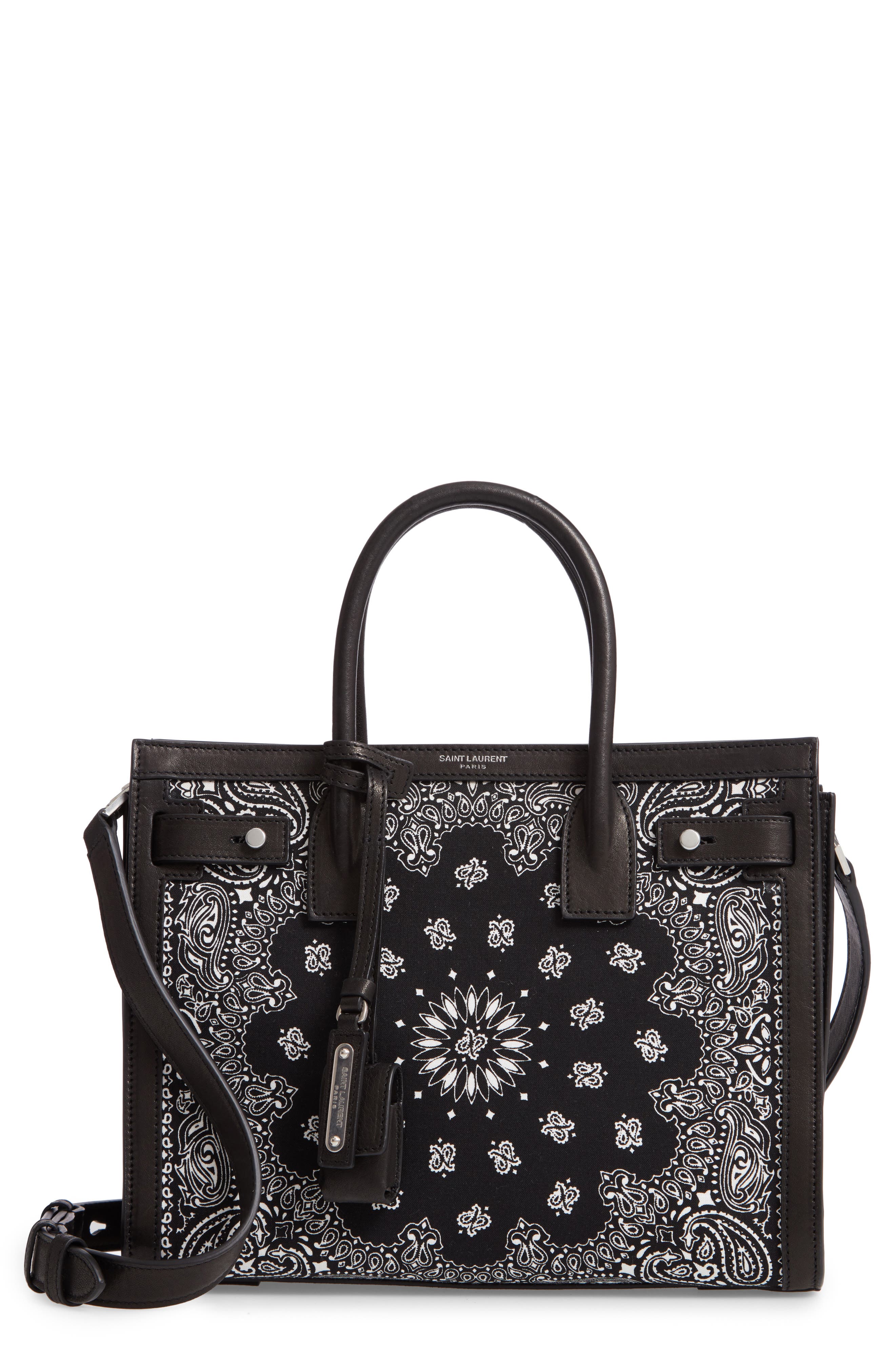 Saint Laurent Baby Sac de Jour Bandana Print Satchel Nordstrom
