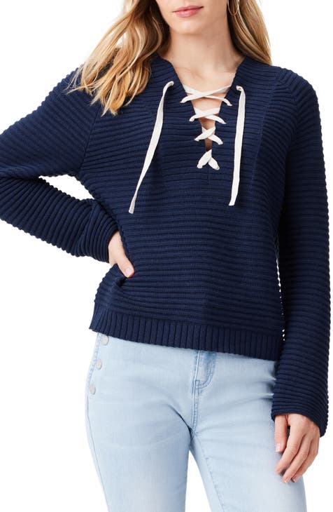 Sailor Cotton Blend Sweater (Regular & Petite)