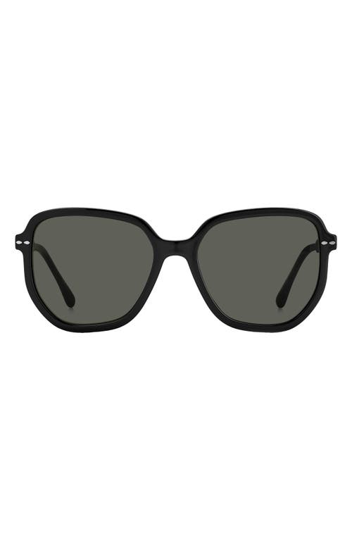 Isabel Marant 52mm Round Sunglasses In Black