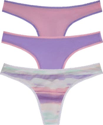 On Gossamer 3-Pack Mesh Thongs | Nordstrom