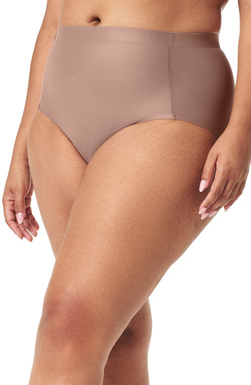 Spanx High Waist Thong Cafe Au Lait In Cafe Au Lait
