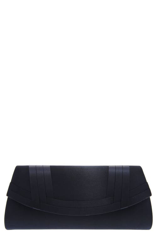 UPC 639268034641 product image for Nina Avis Pleated Classic Clutch in Navy Noble Satin at Nordstrom | upcitemdb.com