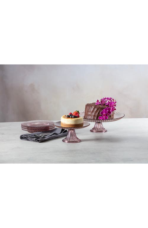 Fortessa Archie 13in Large Cake Stand In Pink