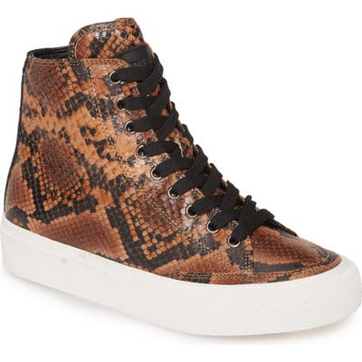 Rag & Bone Army High Top Sneaker, Brown