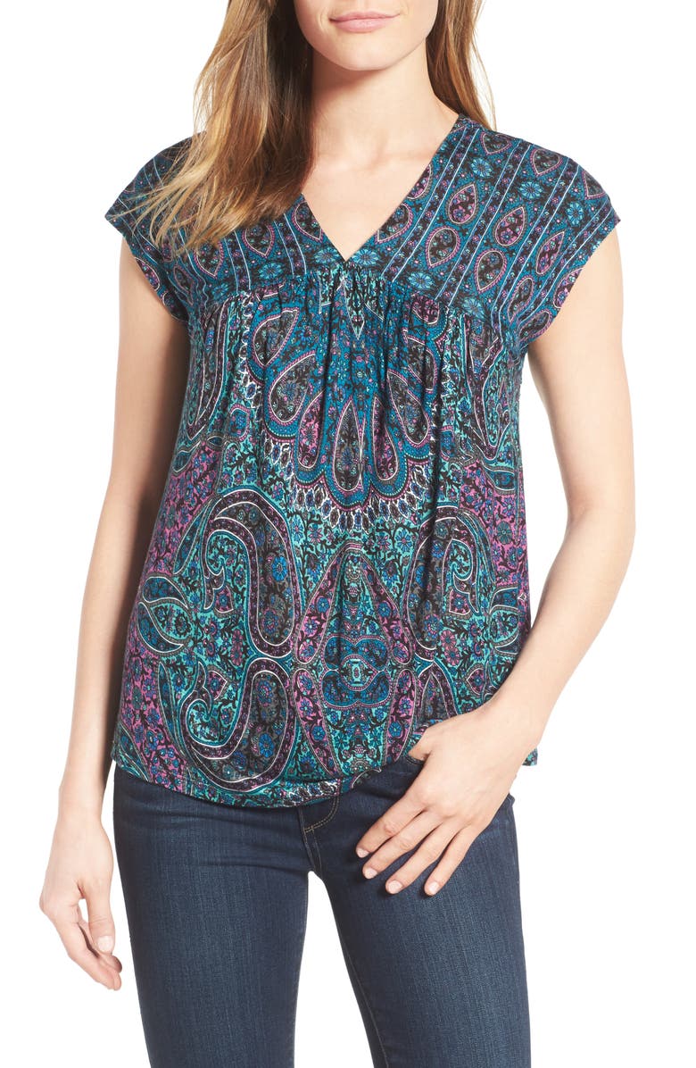 Lucky Brand Paisley Top | Nordstrom