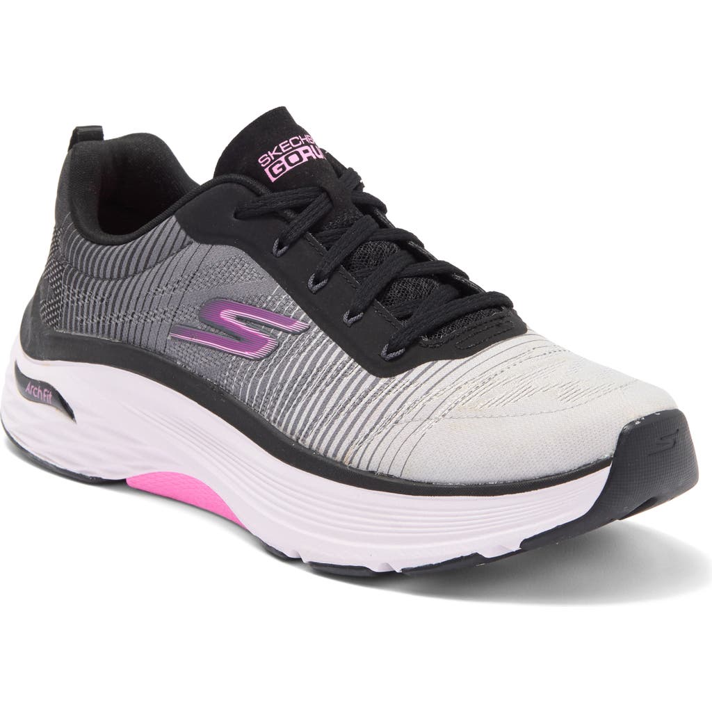 Skechers Max Cushioning Arch Fit® In Black/pink