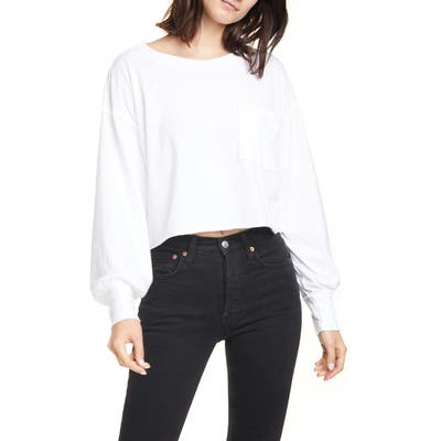 Free People Austin Long Sleeve Shirt, White