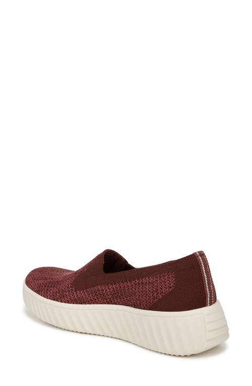 Shop Bzees Wednesday Slip-on Platform Sneaker In Sangria Heathered Knit