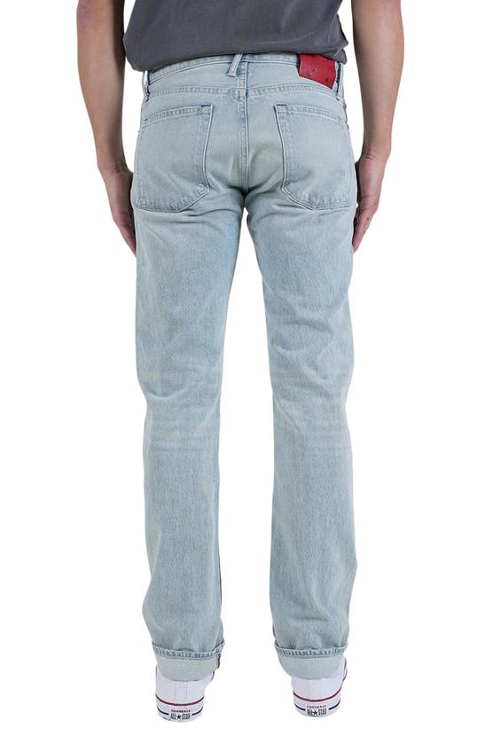 Shop Hiroshi Kato The Hammer Straight Leg 12.5-ounce Selvedge Jeans In Huey