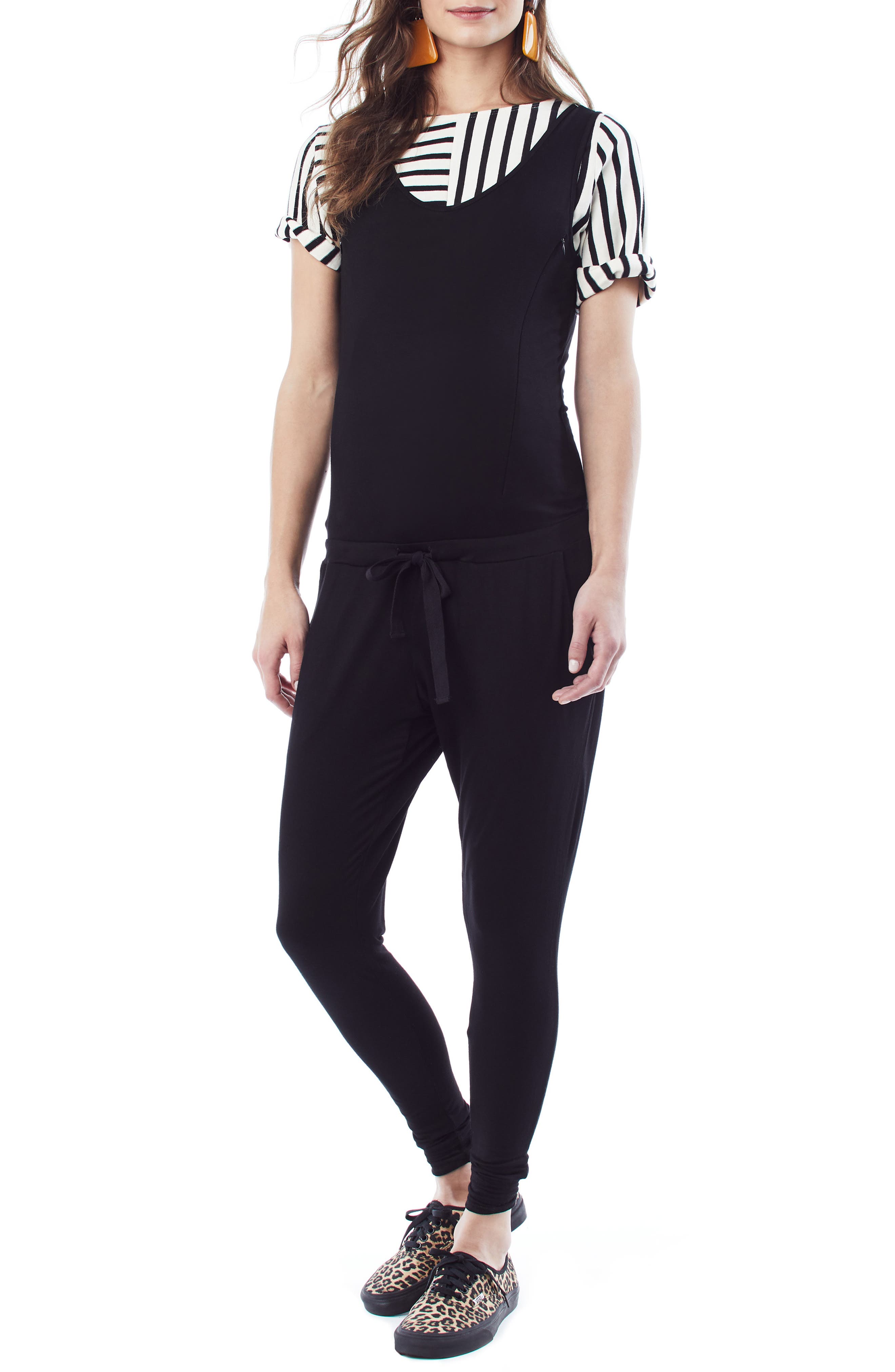 Loyal Hana 'Marni' Maternity/Nursing Romper Nordstrom