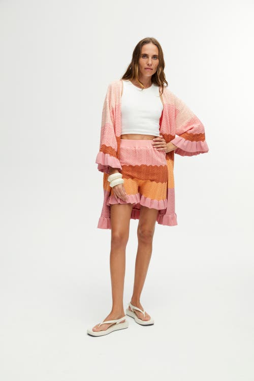 NOCTURNE NOCTURNE HIGH-RISE FLOUNCE SHORTS