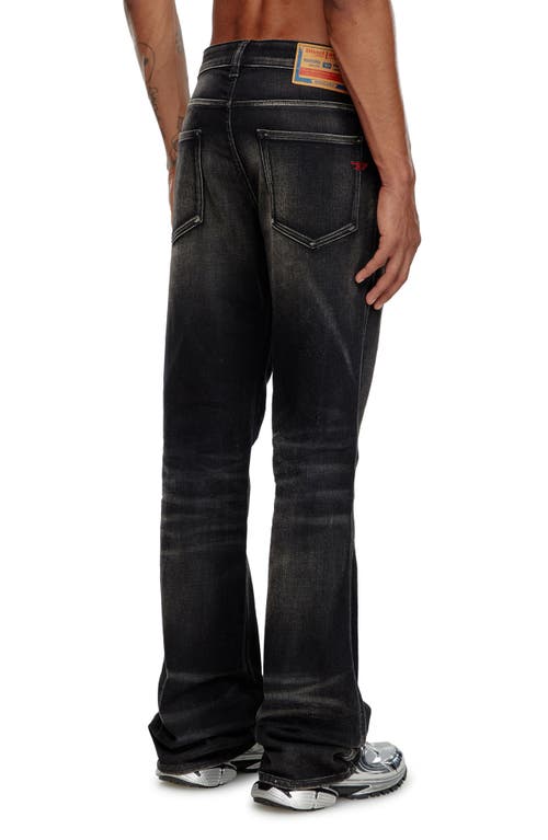 Shop Diesel ® 1998 D-buck Bootcut Jeans In Black Denim