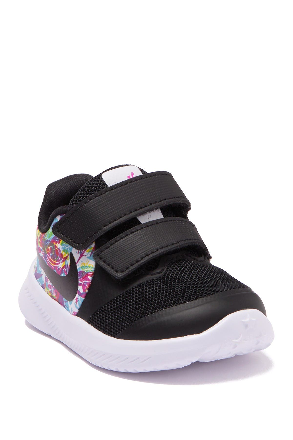 nike star runner 2 black pink