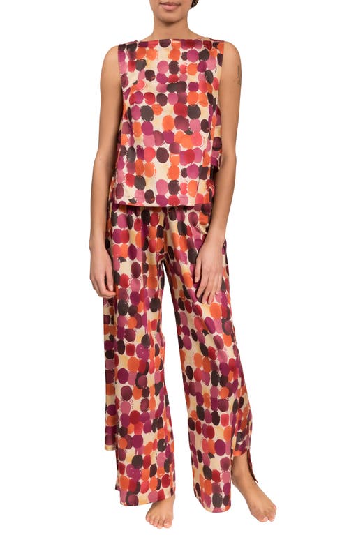 Everyday Ritual Piper Wide Leg Sleeveless Cotton Pajamas at Nordstrom,