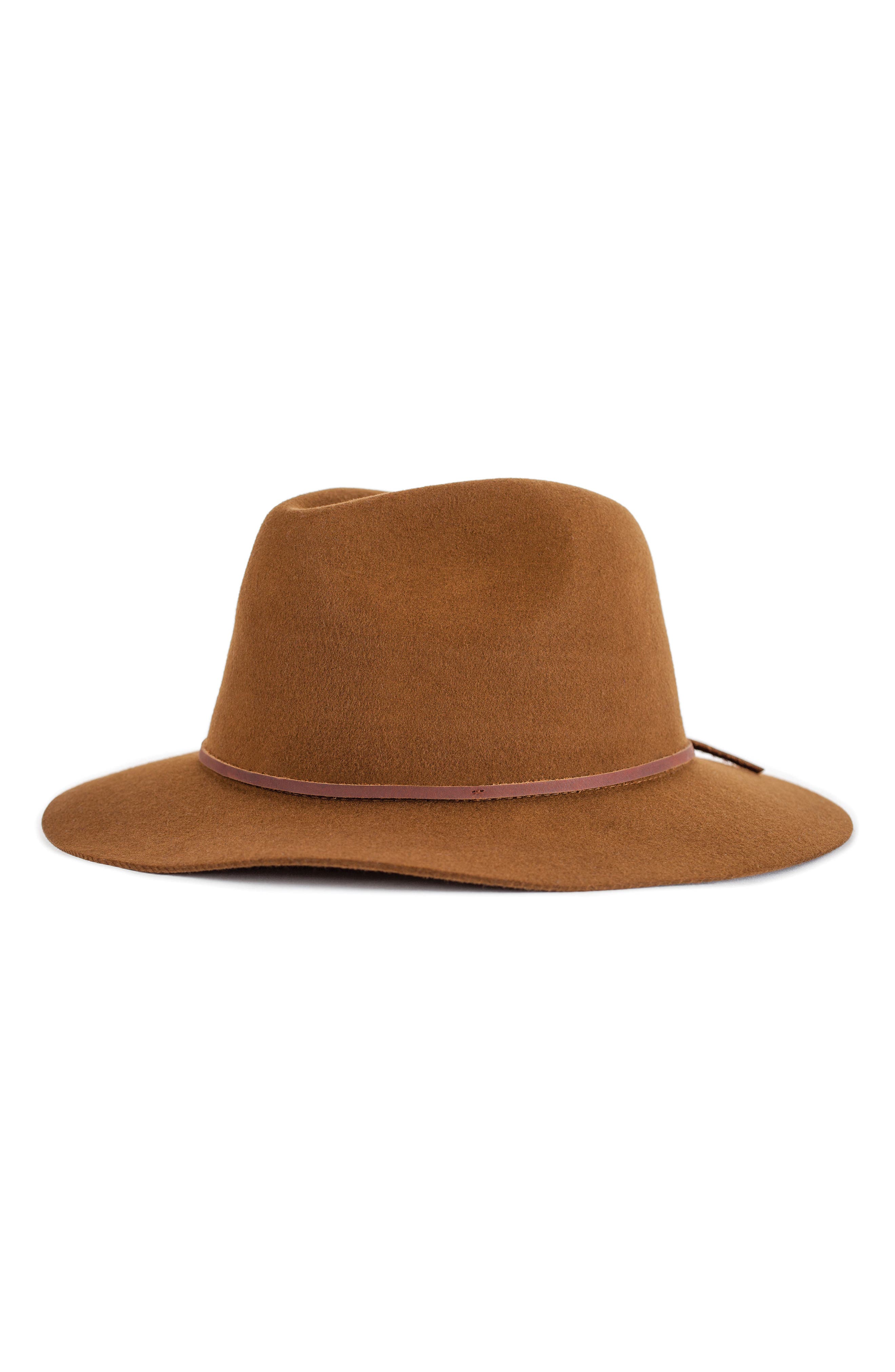 brixton wesley wool fedora