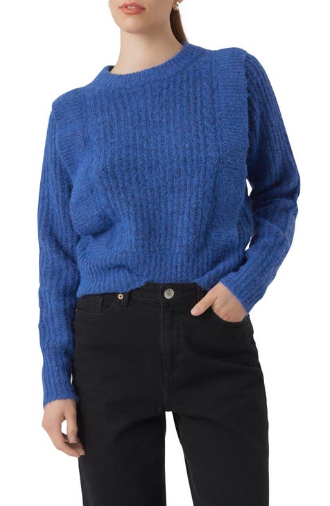 Stylist's Pick Eyelash Knit Sweater in Periwinkle • Impressions