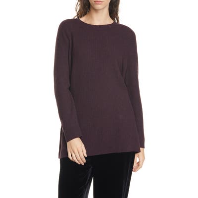 Eileen Fisher Creweck Sweater, Purple
