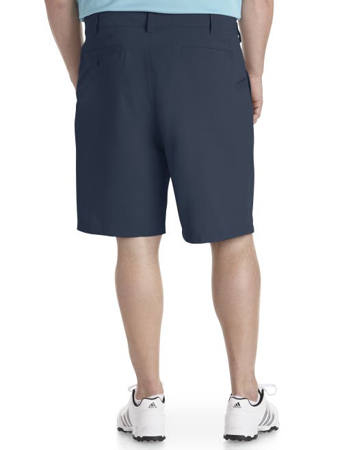 Reebok Golf Performance Flat-front Shorts In Navy