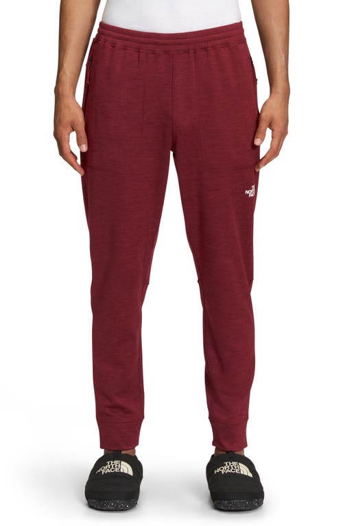 The North Face Canyonlands Fleece Joggers in Cordovan Heather