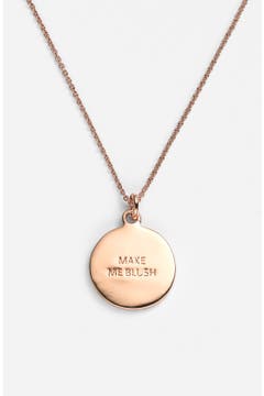 kate spade new york 'idiom - all that glitters' boxed pavé pendant ...