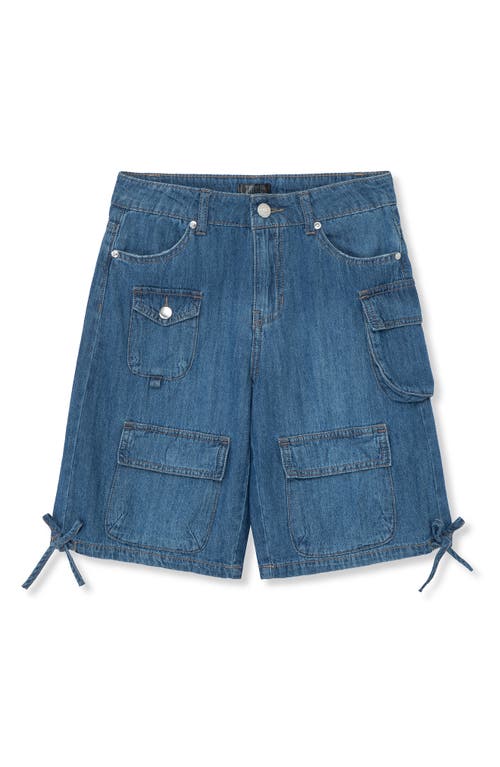 Truce Kids' Cotton Denim Utility Bermuda Shorts at Nordstrom,