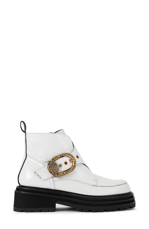 Shop Kurt Geiger London Mayfair Platform Boot In Natural